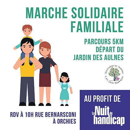 Parcours marche familiale et solidaire Orchies - 5 km
