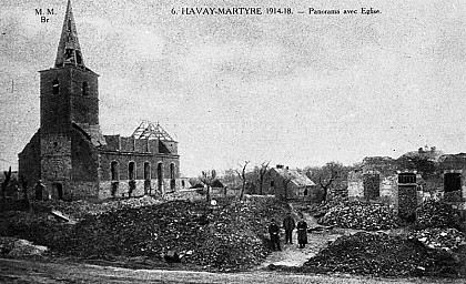 Havay - Parcours 1918