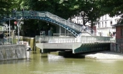 Bascule bridge of Grange-aux-Belles