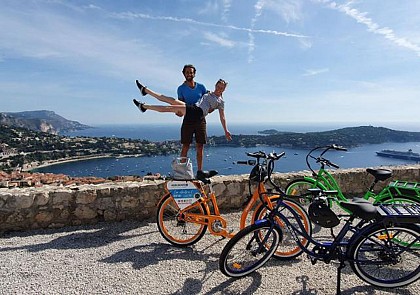 Tour guidé des plus beaux panoramas de la French Riviera à vélo électrique - En français