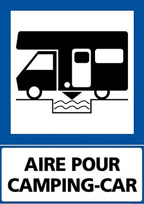 Municipal service area Camping Car- Fayence