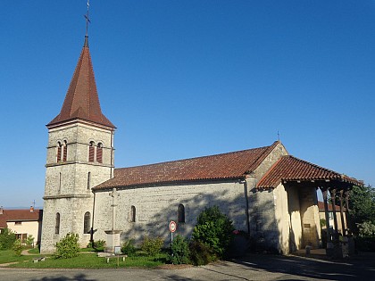 Eglise Saint-Jean-Baptiste de Chaveyriat - site clunisien