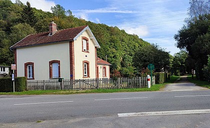 La gare de Scrignac