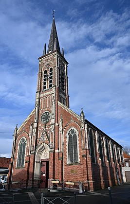 Église Saint-Eubert et le culte de Sainte-Rita