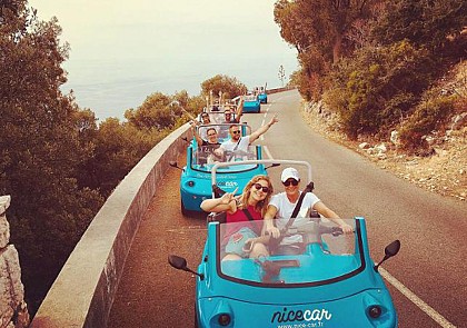 Discover the French Riviera by Nicecar Vehicle + Galimard Eau de Cologne Workshop (option) – Departing from Nice