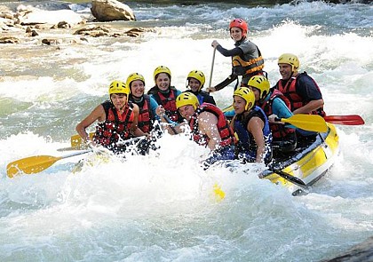 Rafting on the Noguera Pallaresa - Pyrenees - 3 hours from Barcelona